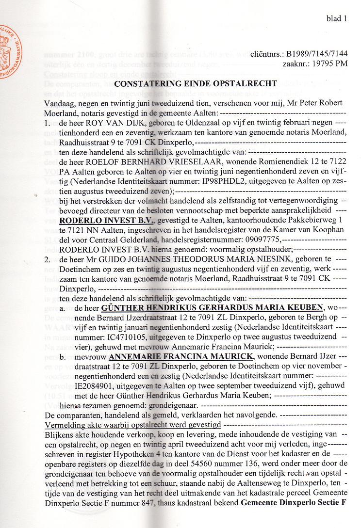 notariele akte notariele akte